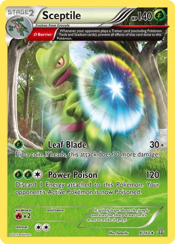 Sceptile (Omega) 9/160 Holofoil XY – Primal Clash