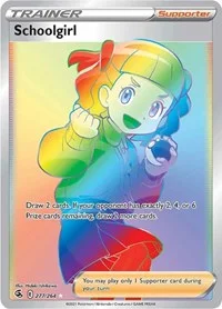 Schoolgirl (Secret) | 277/264 | Holofoil | SWSH08: Fusion Strike