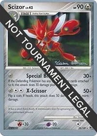 Scizor | 2008 (Tristan Robinson) | 29/100 | Normal | World Championship Decks