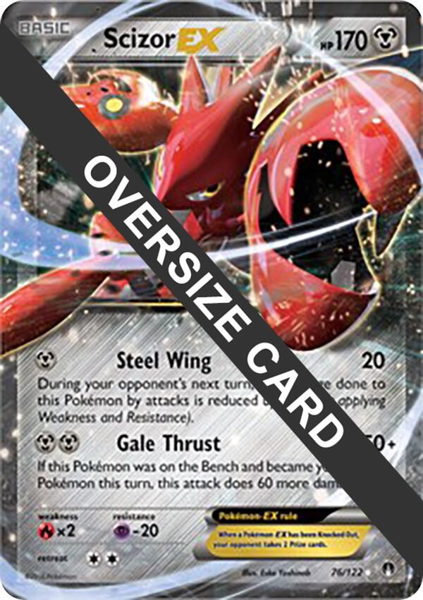 Scizor EX 76/122 076/122 Holofoil Jumbo Cards Scizor EX 76/122 076/122 Holofoil Jumbo Cards