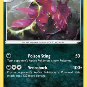 Scolipede 107/198 Reverse Holofoil SWSH06: Chilling Reign Scolipede 107/198 Reverse Holofoil SWSH06: Chilling Reign