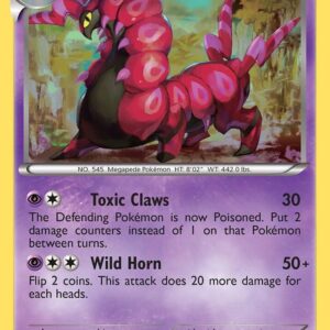 Scolipede 40/98 Reverse Holofoil Emerging Powers