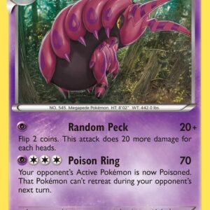 Scolipede 53/146 Reverse Holofoil XY Base Set Scolipede 53/146 Reverse Holofoil XY Base Set