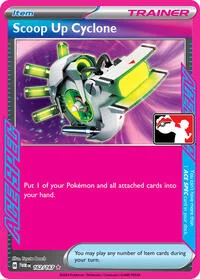 Scoop Up Cyclone | 162/167 | Holofoil | Prize Pack Series Cards