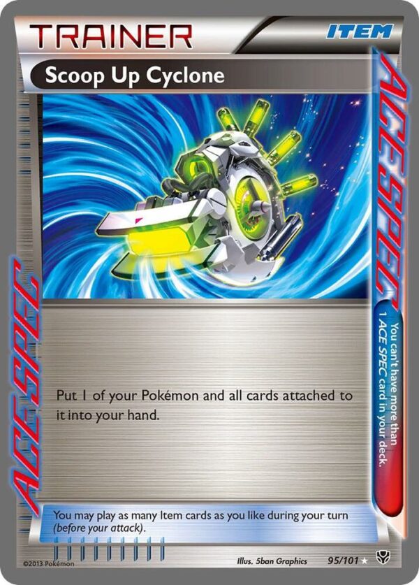 Scoop Up Cyclone 95/101 Holofoil Plasma Blast
