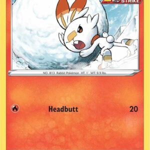Scorbunny 026/198 Normal SWSH06: Chilling Reign Scorbunny 026/198 Normal SWSH06: Chilling Reign