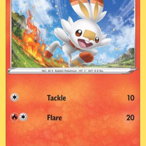 Scorbunny (031) 031/202 Reverse Holofoil SWSH01: Sword & Shield Base Set Scorbunny (031) 031/202 Reverse Holofoil SWSH01: Sword & Shield Base Set