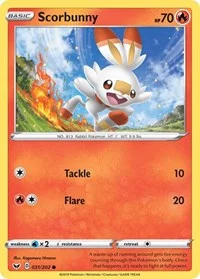 Scorbunny (031) | 031/202 | Reverse Holofoil | SWSH01: Sword & Shield Base Set Scorbunny (031) | 031/202 | Reverse Holofoil | SWSH01: Sword & Shield Base Set