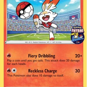 Scorbunny on the Ball 004/005 (Pokemon Futsal) Normal Miscellaneous Cards & Products