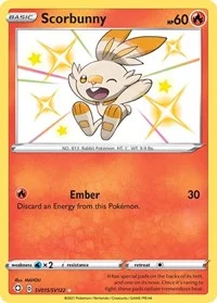 Scorbunny | SV015/SV122 | Holofoil | Shining Fates: Shiny Vault