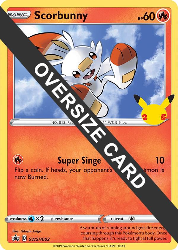 Scorbunny SWSH002 Normal First Partner Pack