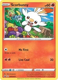Scorbunny | SWSH071 | Holofoil | SWSH: Sword & Shield Promo Cards