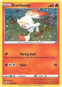Scorbunny | SWSH244 (Cosmos Holo) | Holofoil | SWSH: Sword & Shield Promo Cards