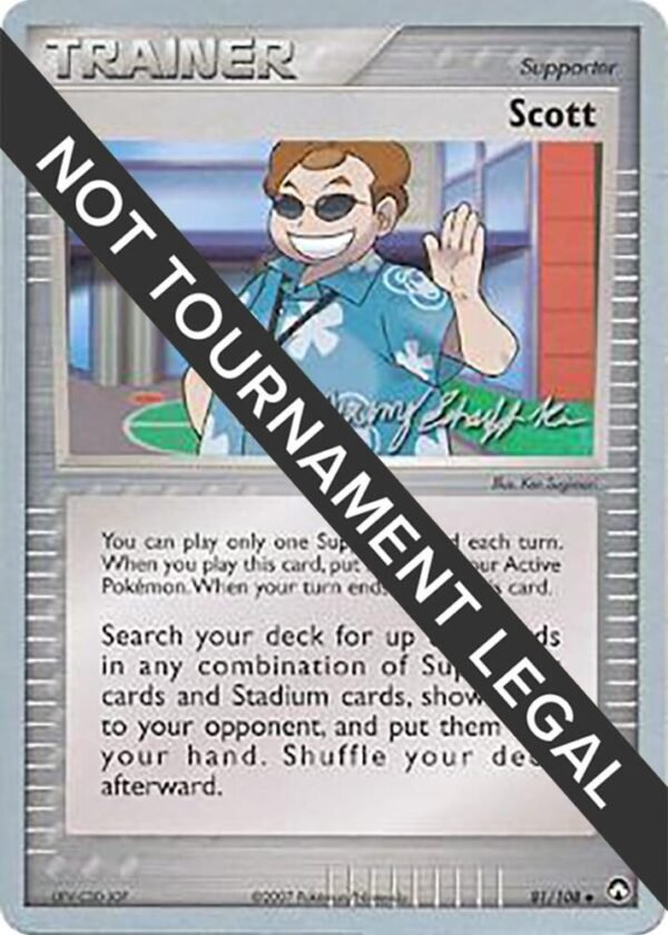 Scott 2007 (Jeremy Scharff-Kim) 81/108 Normal World Championship Decks