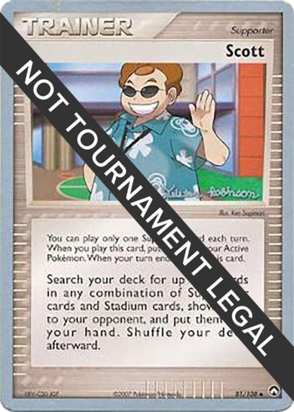 Scott 2008 (Tristan Robinson) 81/108 Normal World Championship Decks Scott 2008 (Tristan Robinson) 81/108 Normal World Championship Decks