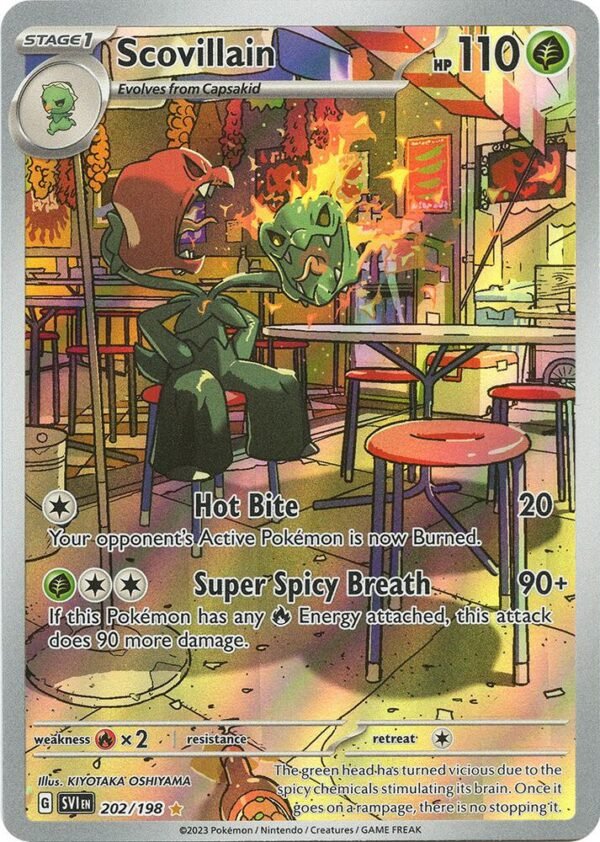 Scovillain 202/198 Holofoil SV01: Scarlet & Violet Base Set Scovillain 202/198 Holofoil SV01: Scarlet & Violet Base Set
