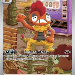 Scrafty 139/086 Holofoil SV: White Flare Scrafty 139/086 Holofoil SV: White Flare