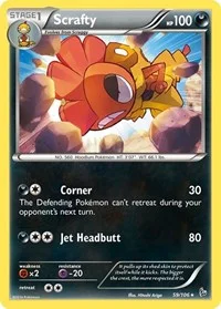 Scrafty | 59/106 | Normal | XY - Flashfire