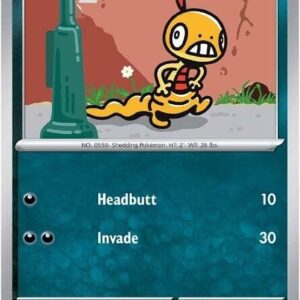 Scraggy 057/086 Reverse Holofoil SV: White Flare