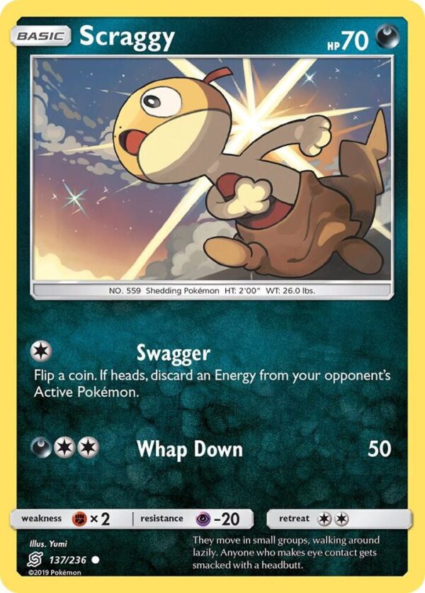Scraggy 137/236 Normal SM – Unified Minds