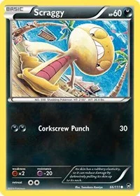 Scraggy | 66/111 | Normal | XY - Furious Fists