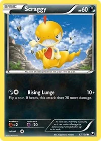 Scraggy | 67/108 | Reverse Holofoil | Dark Explorers