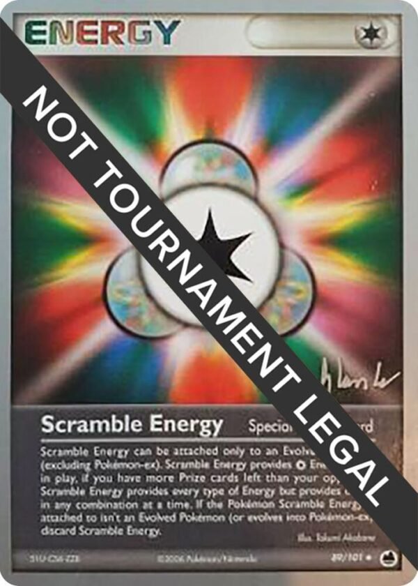 Scramble Energy 2008 (Dylan Lefavour) 89/101 Normal World Championship Decks