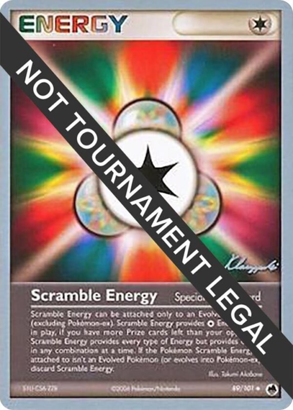 Scramble Energy 2008 (Jason Klaczynski) 89/101 Normal World Championship Decks