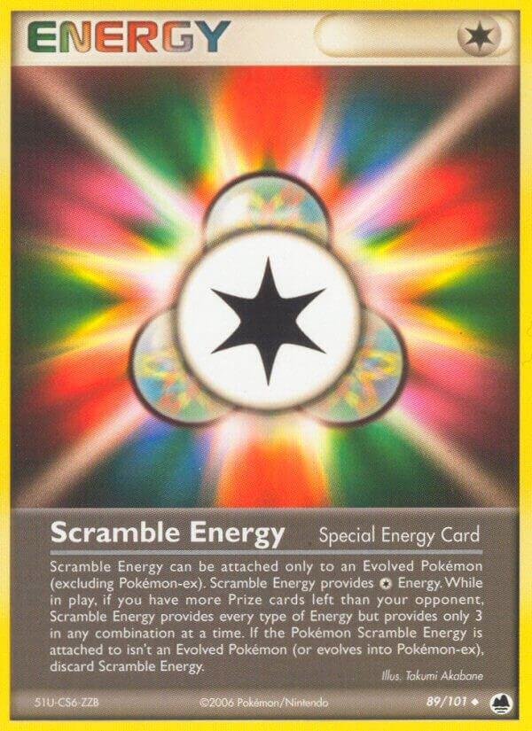 Scramble Energy 89/101 Reverse Holofoil Dragon Frontiers Scramble Energy 89/101 Reverse Holofoil Dragon Frontiers