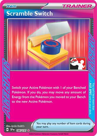 Scramble Switch 186/191 Holofoil Prize Pack Series Cards