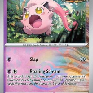 Scream Tail (Poke Ball Pattern) 042/131 Holofoil SV: Prismatic Evolutions Scream Tail (Poke Ball Pattern) 042/131 Holofoil SV: Prismatic Evolutions