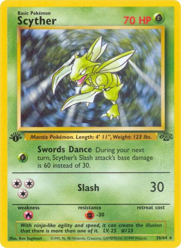 Scyther (26) 26/64 Unlimited Jungle