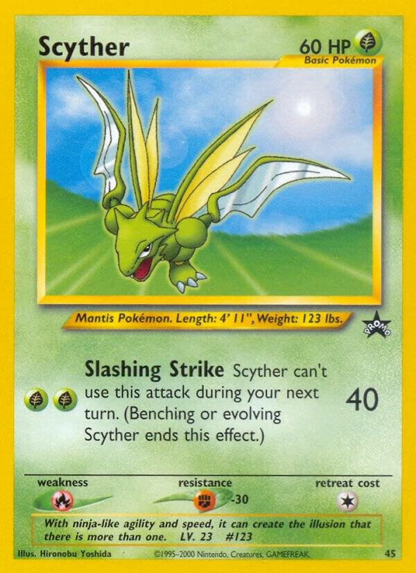 Scyther 45/53 Normal WoTC Promo