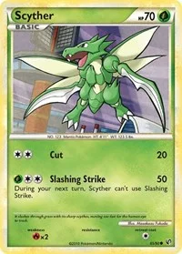 Scyther (65) | 65/90 | Reverse Holofoil | Undaunted