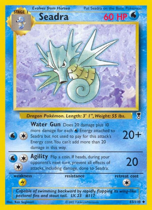 Seadra 063/110 Reverse Holofoil Legendary Collection Seadra 063/110 Reverse Holofoil Legendary Collection