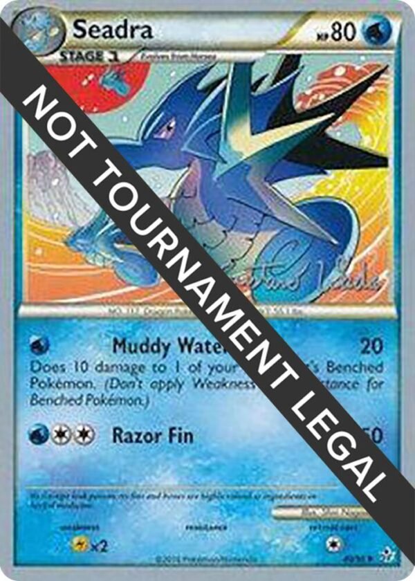 Seadra 2011 (Gustavo Wada) 40/95 Normal World Championship Decks