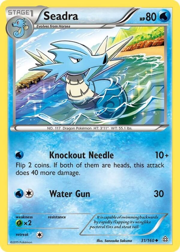 Seadra 31/160 Normal XY – Primal Clash Seadra 31/160 Normal XY – Primal Clash