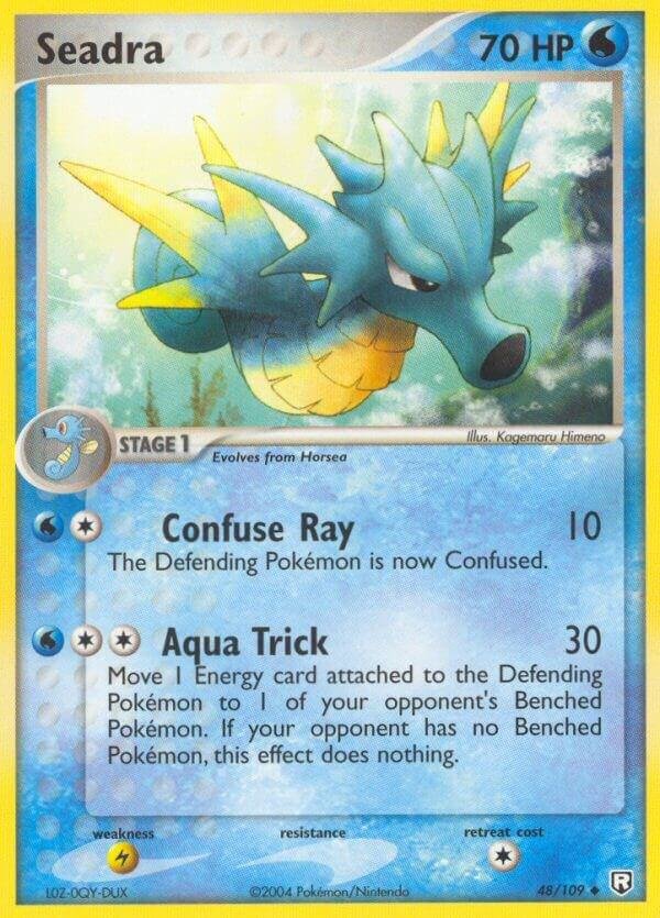 Seadra 48/109 Reverse Holofoil Team Rocket Returns