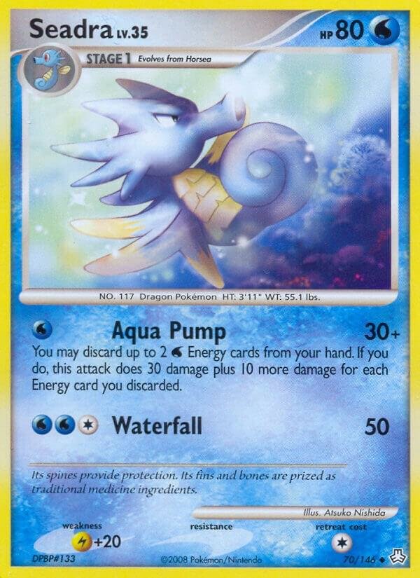 Seadra 70/146 Reverse Holofoil Legends Awakened Seadra 70/146 Reverse Holofoil Legends Awakened