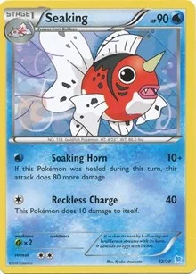Seaking (12) | 12/30 | Normal | XY Trainer Kit: Pikachu Libre & Suicune