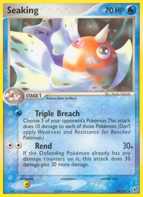 Seaking 24/107 Reverse Holofoil Deoxys Seaking 24/107 Reverse Holofoil Deoxys