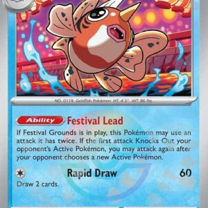 Seaking (Poke Ball Pattern) 021/131 Holofoil SV: Prismatic Evolutions Seaking (Poke Ball Pattern) 021/131 Holofoil SV: Prismatic Evolutions