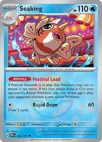 Seaking (Poke Ball Pattern) | 021/131 | Holofoil | SV: Prismatic Evolutions