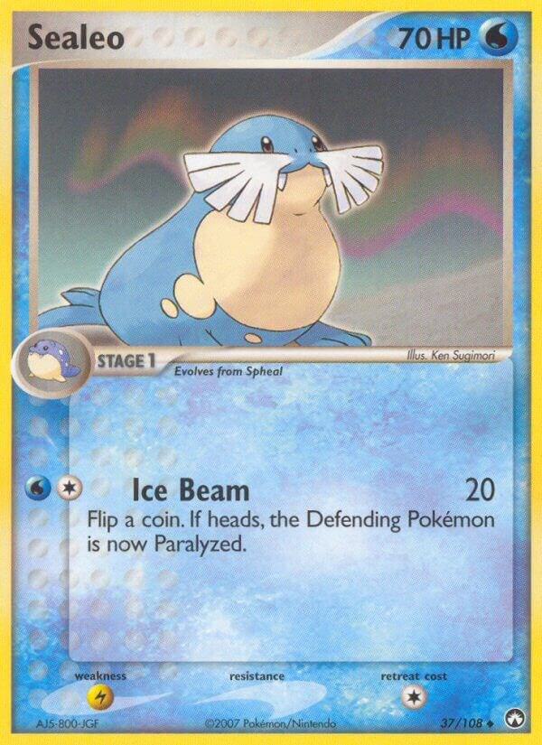 Sealeo 37/108 Reverse Holofoil Power Keepers