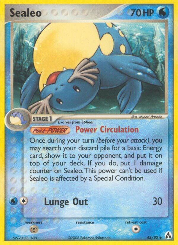 Sealeo 43/92 Reverse Holofoil Legend Maker