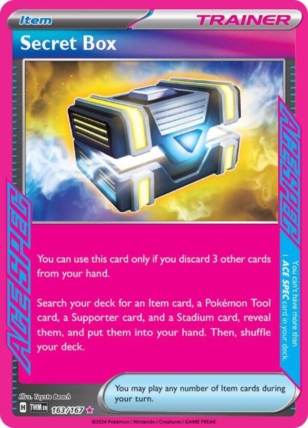 Secret Box 163/167 Holofoil SV06: Twilight Masquerade