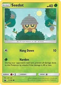 Seedot (11) | 11/168 | Reverse Holofoil | SM - Celestial Storm