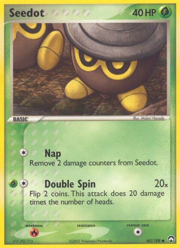 Seedot 60/108 Reverse Holofoil Power Keepers Seedot 60/108 Reverse Holofoil Power Keepers