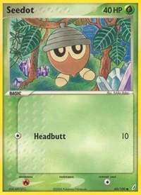 Seedot | 60/100 | Reverse Holofoil | Crystal Guardians
