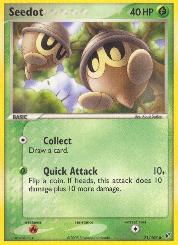 Seedot 71/107 Reverse Holofoil Deoxys